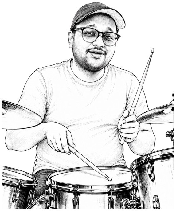 Illustration of Parth Mistry