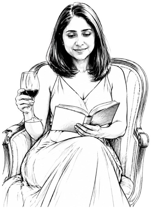 Illustration of Zenobia Jungalwalla