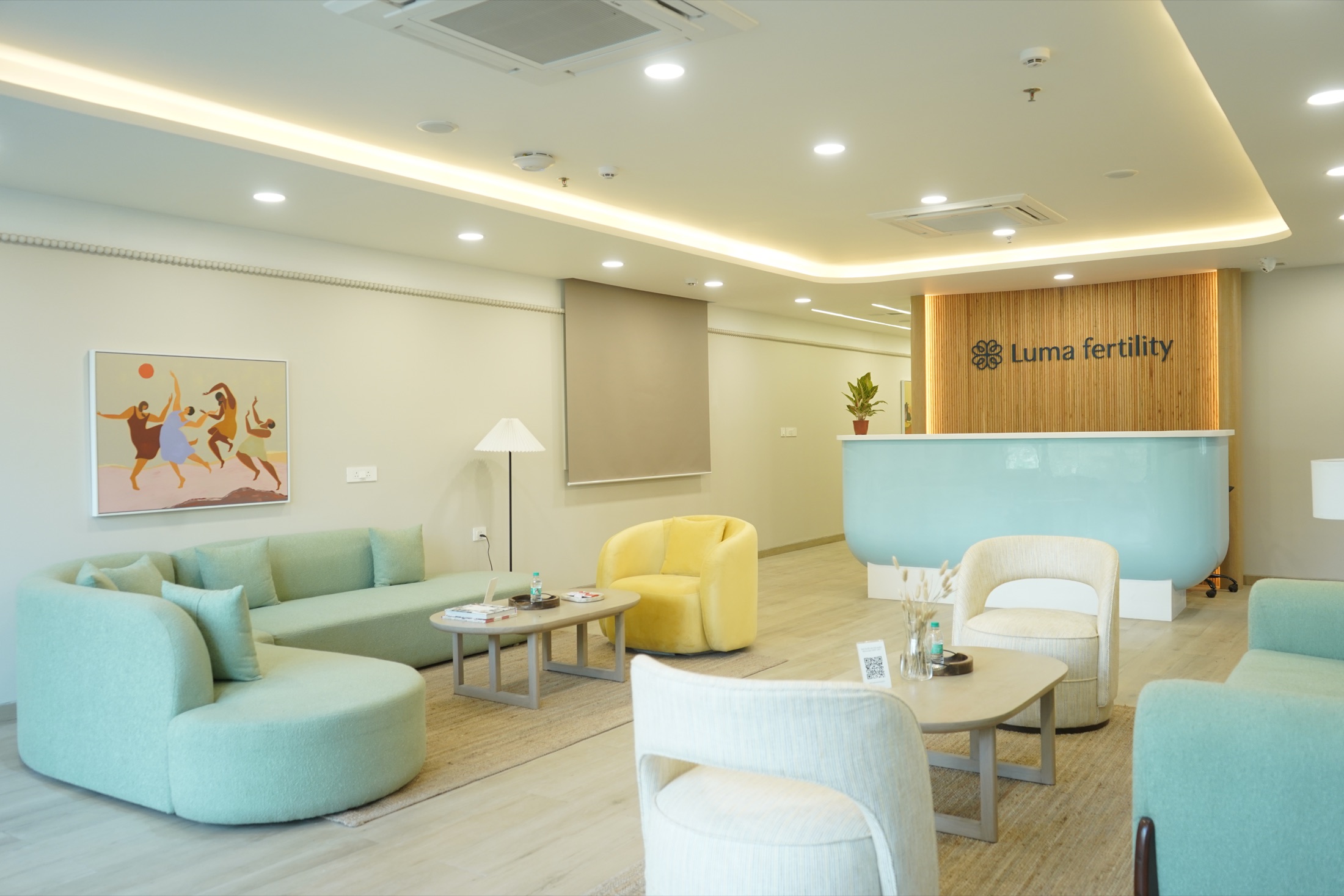 Luma Fertility clinic reception