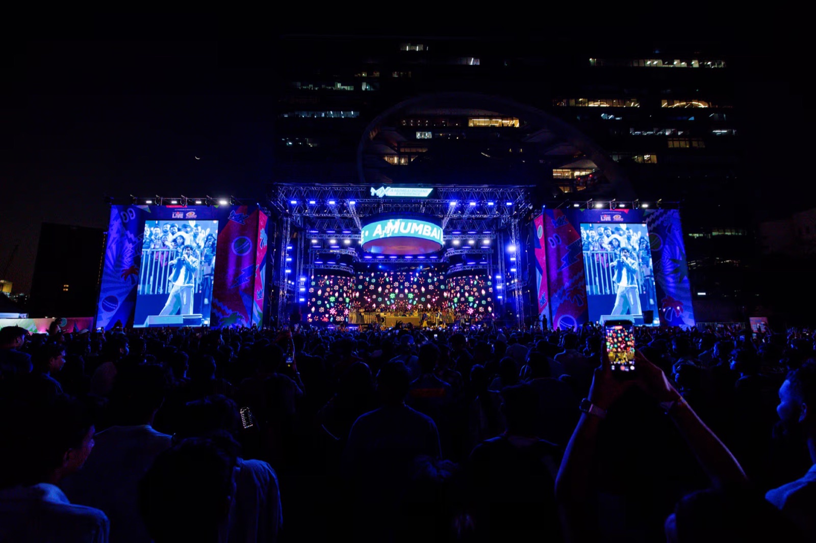 Live stage at The Mix