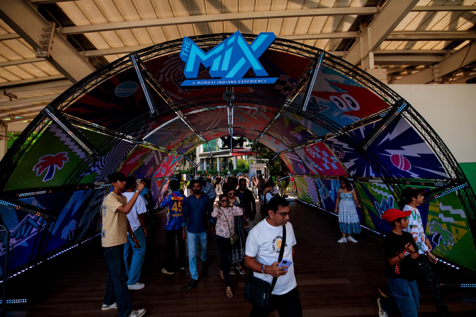 Entrance to The Mix